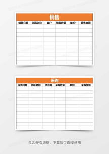 銷售單管理系統(tǒng)excel模板下載 熊貓辦公